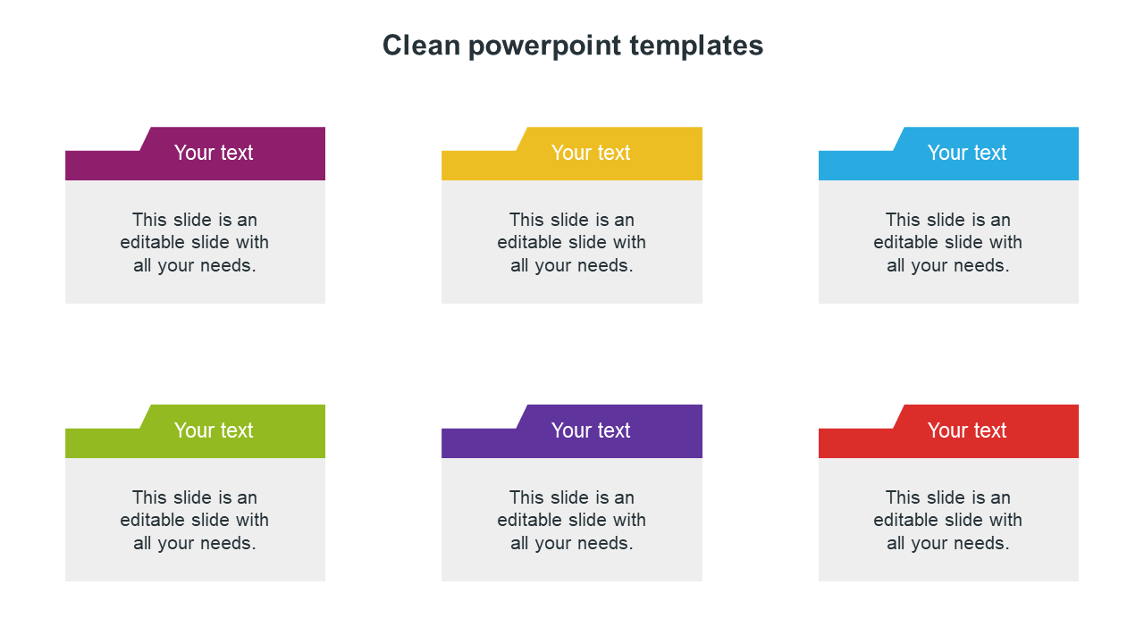 clean powerpoint templates
